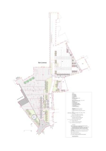 Redevelopmet of Piazza San Lorenzo in Pistoia